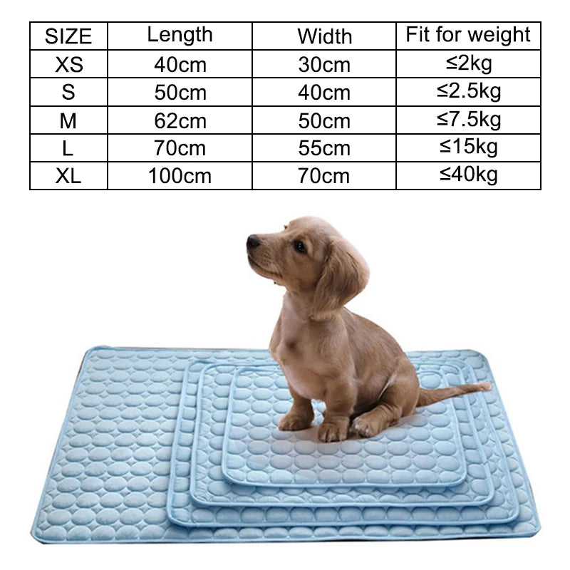 Dog Mat Cooling Summer Pad – Keep Your Pet Cool and Comfortable!