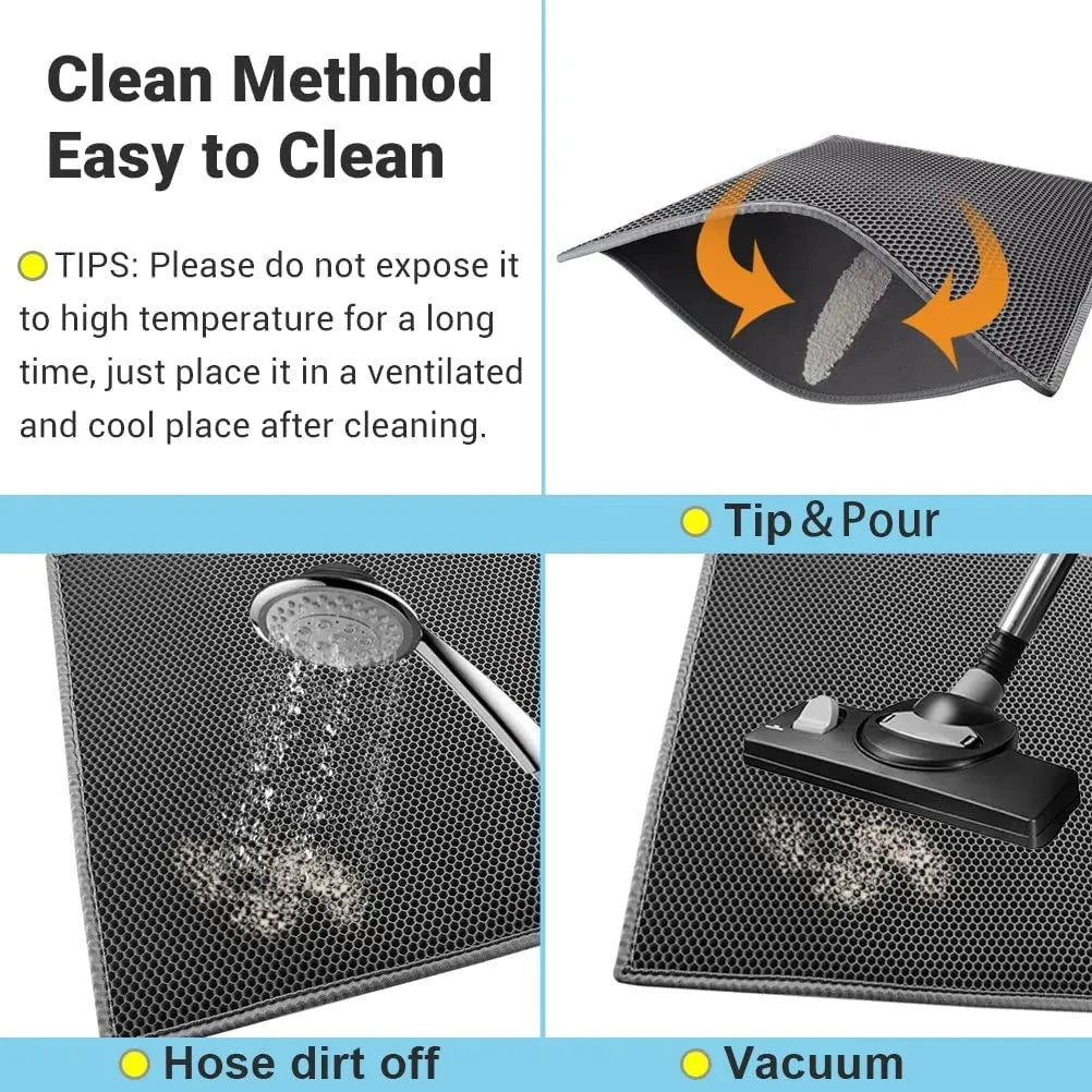 Cat Litter Mat with Gift – Clean Floors Happy Paws!