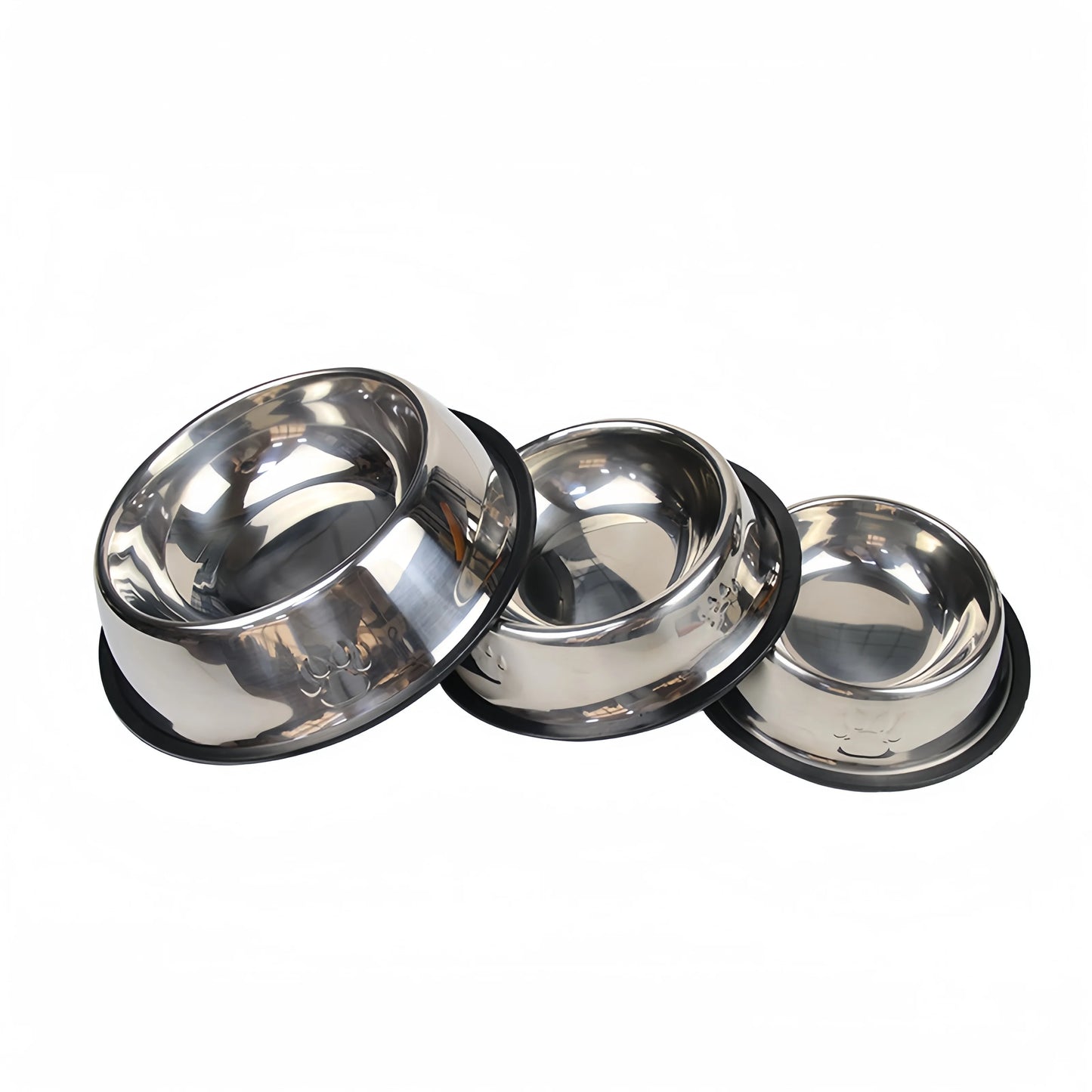 Stainless Steel Pet Feeding Bowl – Durable, Practical, and Perfect for Every Pet!