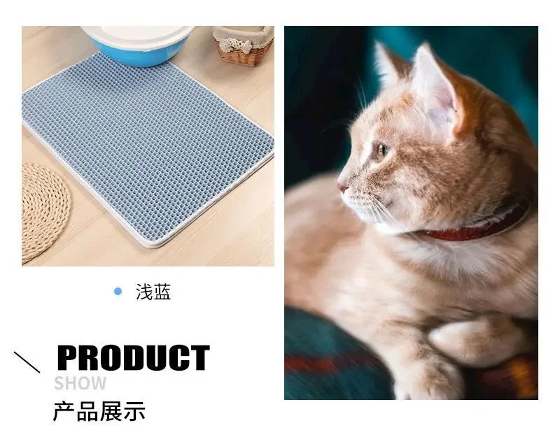 Cat Litter Mat with Gift – Clean Floors Happy Paws!