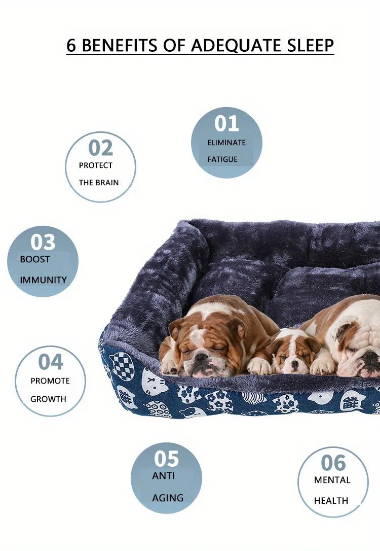 Pet Dog & Cat Bed Sofa Mats – Comfort and Style for Every Pet!