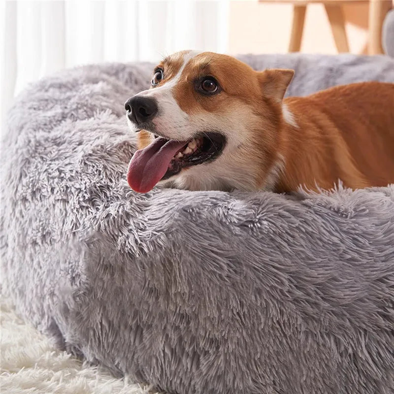 40-110cm Round Pet Bed – Ultimate Comfort for Your Furry Friend!