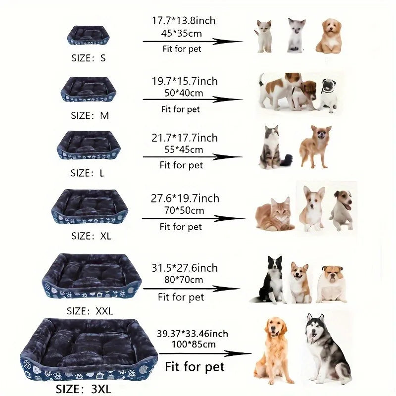 Pet Dog & Cat Bed Sofa Mats – Comfort and Style for Every Pet!