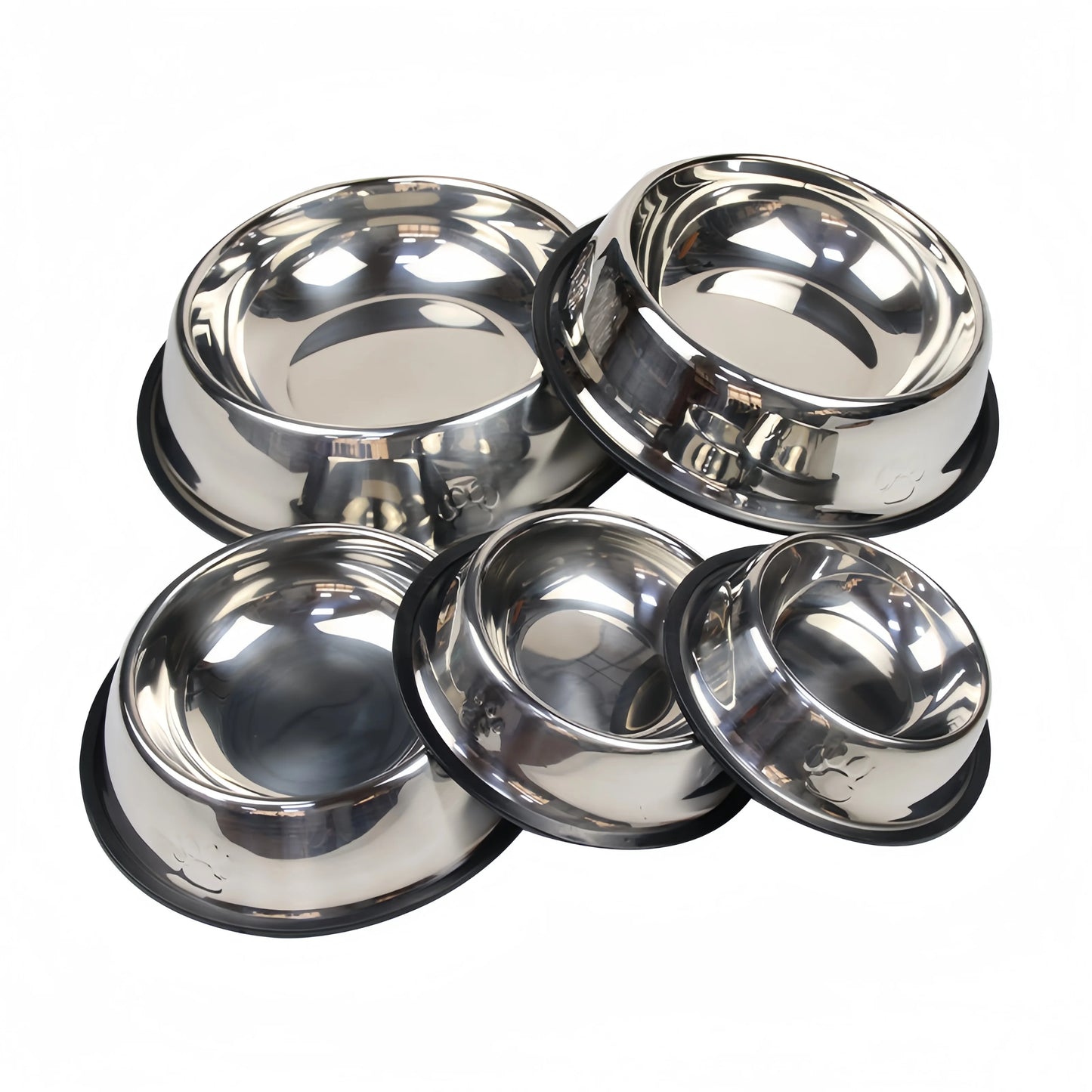 Stainless Steel Pet Feeding Bowl – Durable, Practical, and Perfect for Every Pet!