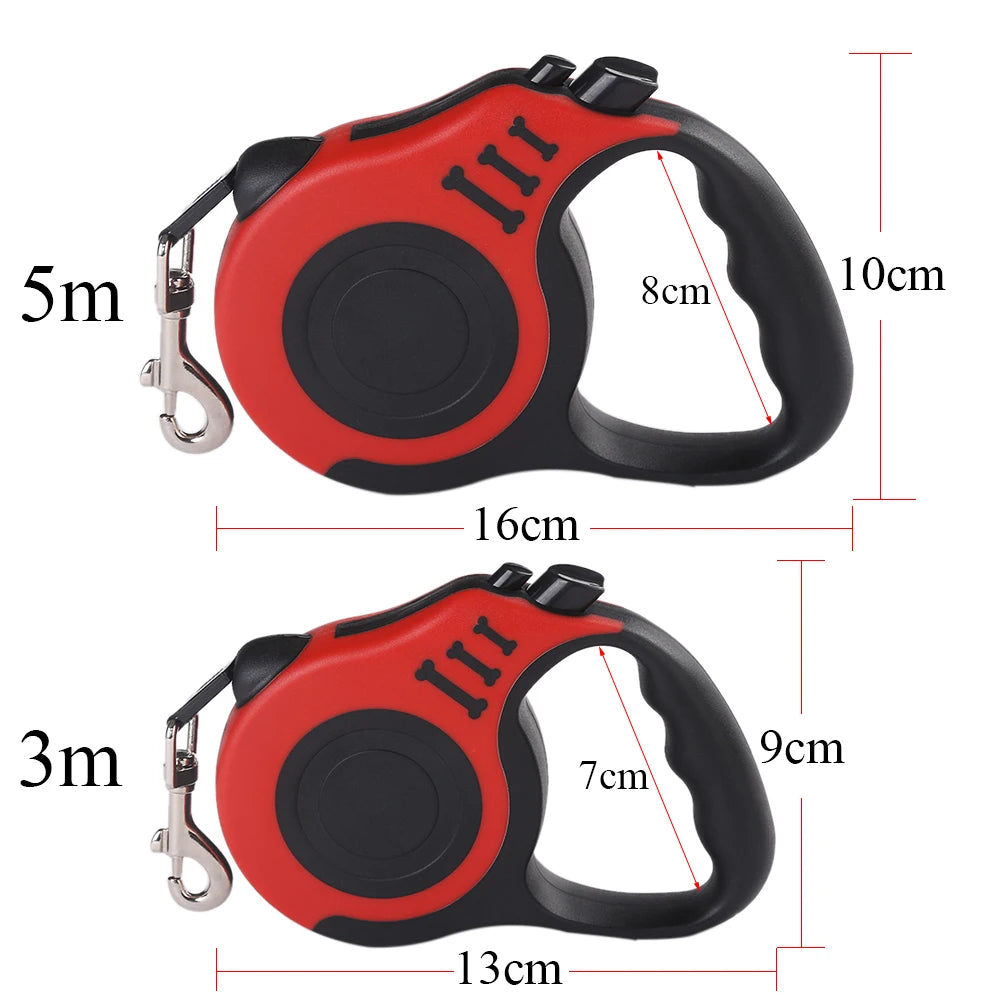 3m/5m Automatic Retractable Dog Leash