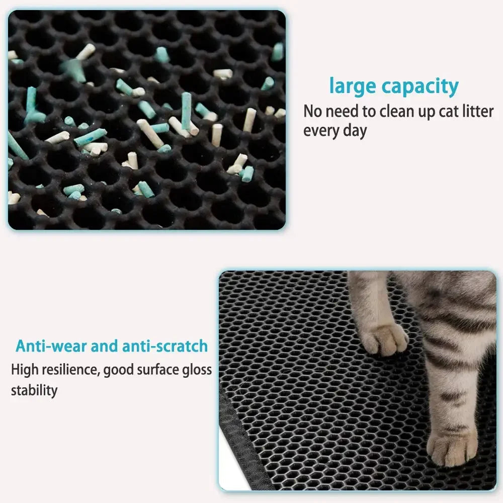 Cat Litter Mat with Gift – Clean Floors Happy Paws!